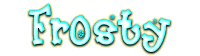 Frosty Font