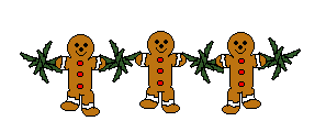 gingerbread man line